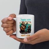Music wins white glossy mug - Beyond T-shirts